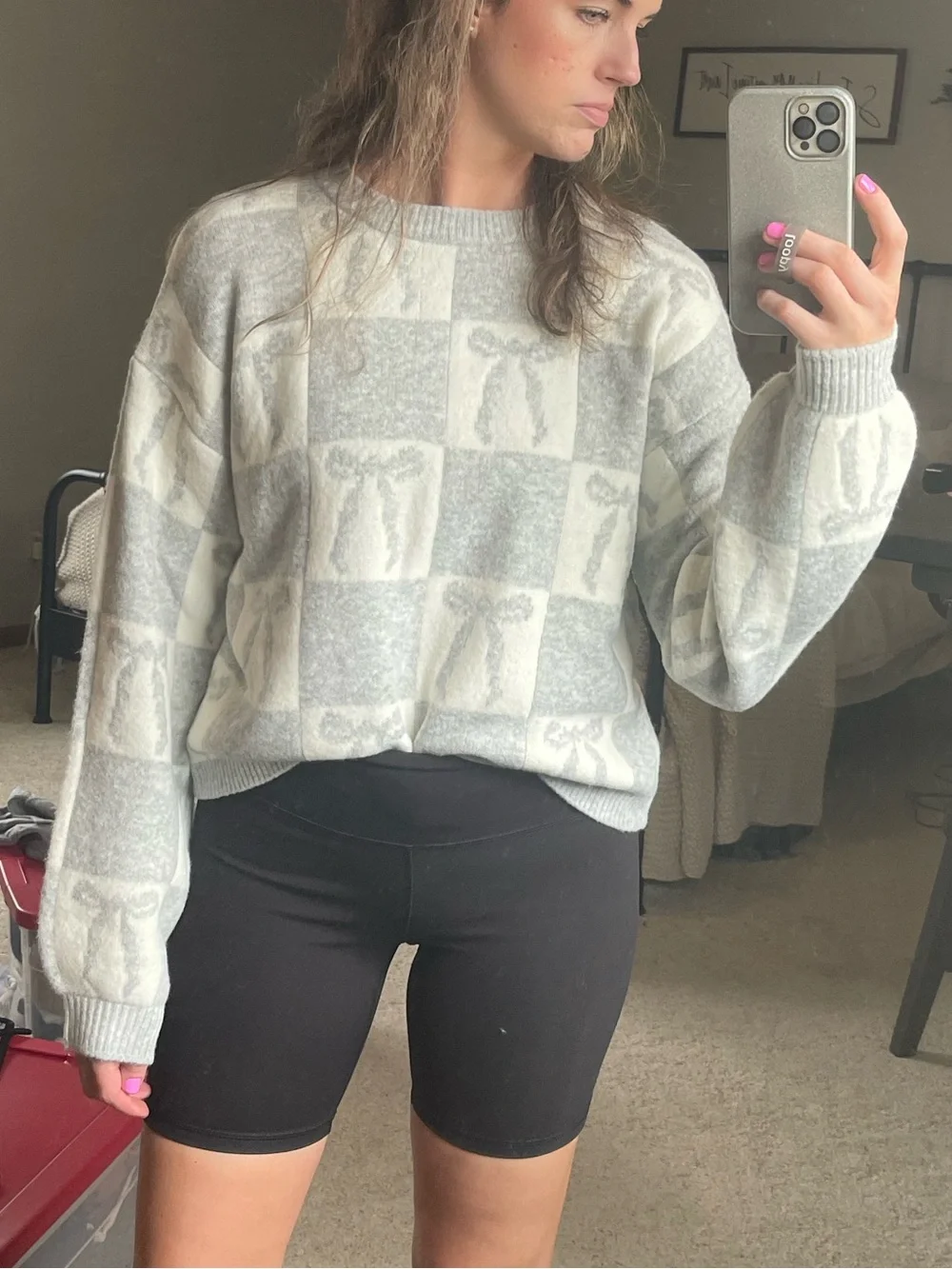 A New Day Bow Sweater